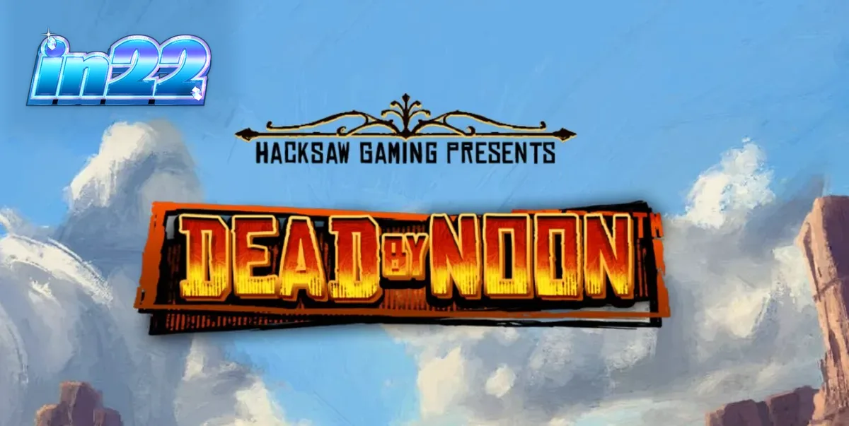 Dead By Noon slot game interface featuring gritty Wild West visuals and revolver theme